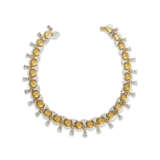 ROGER DOYLE CULTURED PEARL, DIAMOND AND ENAMEL NECKLACE - Foto 3