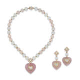 BOUCHERON SET OF DIAMOND, ROSE QUARTZ AND ROCK CRYSTAL JEWELLERY - photo 1
