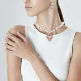 BOUCHERON SET OF DIAMOND, ROSE QUARTZ AND ROCK CRYSTAL JEWELLERY - photo 2