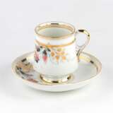 Paire de thes de l usine Kuznetsov &agrave; Volkhov. annees 1880. Porcelaine 19th century - photo 1