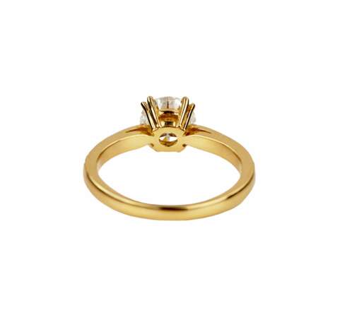 Bague en or avec diamants. Or 21th century - photo 6