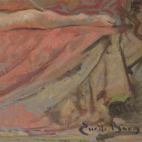 ЭМИЛЬ БАЙЕС (EMILE BAES). 1889-1953 гг. Обнаженная на канапе. oil on panel At the turn of 19th -20th century г. - фото 3