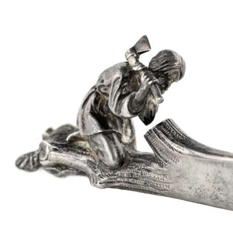 Original silver paper knife Faberge firm last quarter of the 19th century. Silver 84 Neo-Russian Late 19th century - photo 5