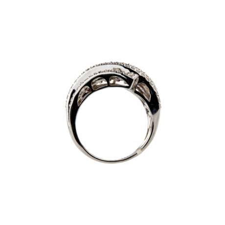 Bague en or avec rubis et diamants. Diamond 21th century - Foto 5