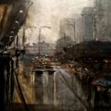 Городской пейзаж Watercolor paper реализм Cityscape Russia 2025 - photo 1