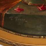 Nature morte Roses de T. Franz Сardboard At the turn of 19th -20th century - Foto 2