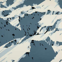 Thomas Bayrle. Schweizer Alpen I (B1)