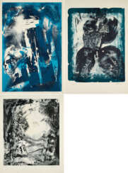 Karl Otto Götz. Mixed Lot of 3 Prints