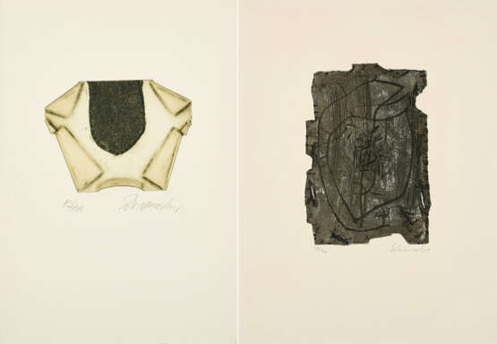 Martin Disler. Mixed Lot of 2 Prints - photo 1
