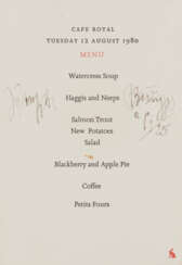 Walter Dahn. Hasenmenu