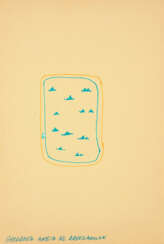 Walter Dahn. Untitled (Bardamen haben kl. Badewannen)