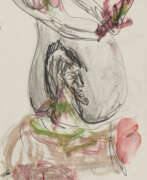 Графит. Martin Disler. Mixed Lot of 3 Works on Paper