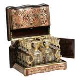 TAHAN Carriage Bar in Napoleon III Style. 19th Century. Gold plated brass Boulle 19th century - photo 1
