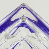 Two-tone hand-cut bowl. LORRAINE France late 20th century Crystal 20th century - photo 6