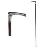 Canne de marche avec un manche en argent. Silber 84 At the turn of 19th -20th century - Foto 1