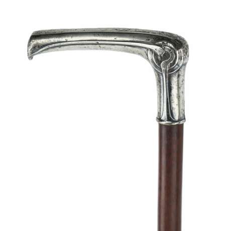 Canne de marche avec un manche en argent. Silber 84 At the turn of 19th -20th century - Foto 5