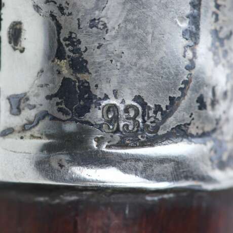 Canne de marche avec un manche en argent. Silber 84 At the turn of 19th -20th century - Foto 7