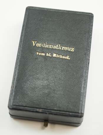 Bayern: Verdienstorden vom hl. Michael, Verdienstkreuz, im Etui. - photo 6