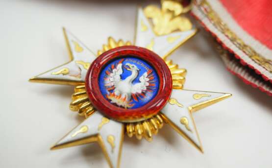 Hohenlohe: Hausorden von der Goldenen Flamme, Dekoration für Damen. - photo 3