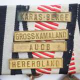 Preussen: Große Ordenschnalle eines Veteranen des Herero- und Nama-Aufstandes in Deutsch-Südwest-Afrika mit 5 Auszeichnungen. - photo 2