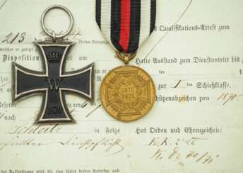 Preussen: Nachlass eines Füssiliers des Infanterie-Regiment „Graf Bose“ (1. Thüringisches) Nr. 31.