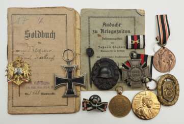 Preussen: Nachlass eines Frontsoldaten im Reserve-Infanterie-Regiment Nr. 81.