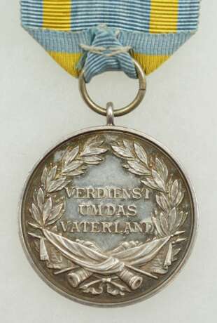Sachsen: Königlich Sächsischer Militär-St. Heinrichs-Orden, Silberne Medaille. - photo 3