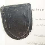 Kubanschild mit Urkunde für einen Obergefreiten der La-te-Zug 2. - photo 2