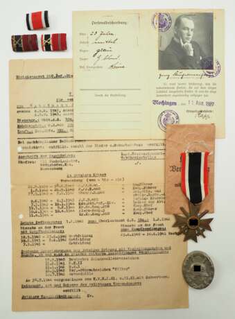 Nachlass eines Hauptmann d.R. und Kompanie Führer der Alarm-Kompanie 3. - photo 1