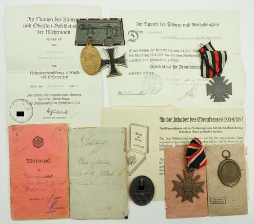 Nachlass eines Feldwebel des XVII. Armeekorps. - photo 2