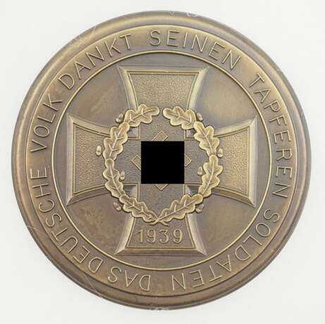Plakette auf die Umfassungsschlacht von Kiew im September 1941. - фото 1