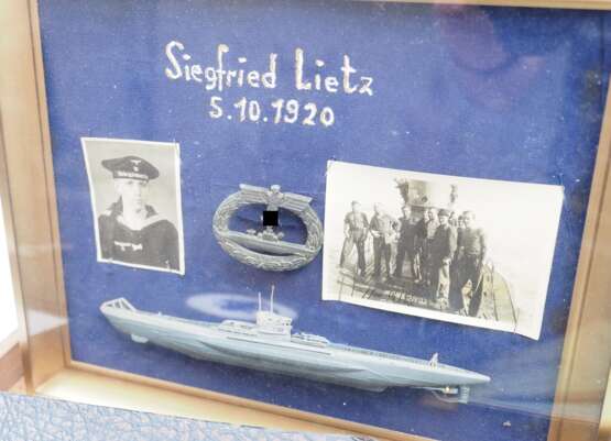 Nachlass des Torpedomechaniker auf U 547 - Deutsches Kreuz in Gold. - photo 2