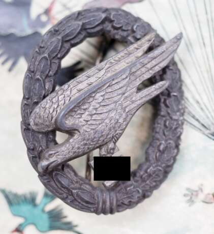 Fallschirmschützenabzeichen der Luftwaffe - Meybauer. - photo 2