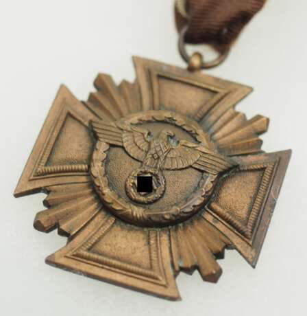NSDAP Dienstauszeichnung, in Bronze. - фото 2