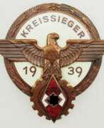 Auszeichnungen. Abzeichen für Kreissieger 1939.