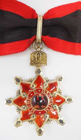 Albanien: Schwarzer Adler Orden, Komtur Kreuz. - фото 1