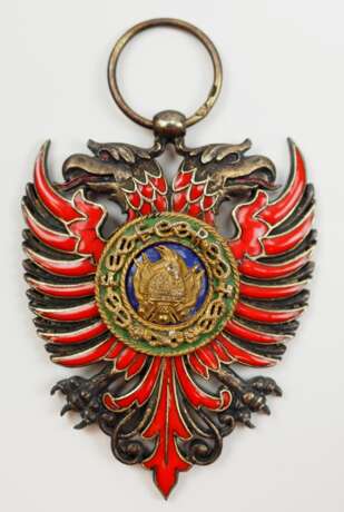 Albanien: Skanderbeg Orden, 2. Modell (1940-1940), Ritter Dekoration. - photo 1