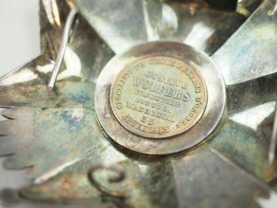 Belgien: Leopold-Orden, 2. Modell (1839-1951), Komtur Stern. - photo 4