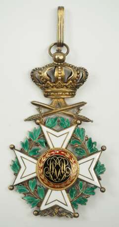 Belgien: Leopold-Orden, 2. Modell (1839-1951), Komturkreuz mit Schwertern. - photo 3