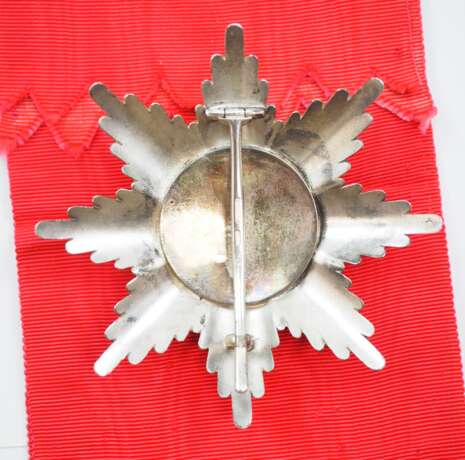 Bulgarien: St. Alexander Orden, 3. Modell, 1. Typ (1898-1918), Großkreuz Satz. - фото 5