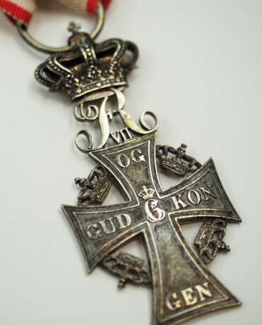 Dänemark: Dannebrog Orden, Frederik VII. (1848-1863), Dannebrog Männer Kreuz. - photo 2