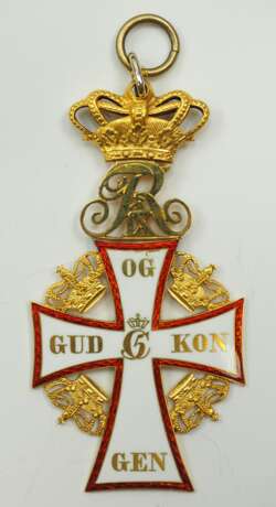Dänemark: Dannebrog-Orden, Frederik IX. (1947-1972), Komtur Kreuz. - photo 1