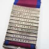 Großbritannien: Miliary General Service Medal (1847), mit 11 Gefechtsspangen für einen angehörigen der Kings German Legion (K.G.L.). - photo 2