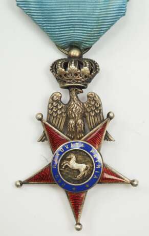 Italien: Königreich Beider Sizilien: Orden Beider Sizilien, 3. Modell, 2. Typ (1808-1811), Ritterkreuz. - photo 2