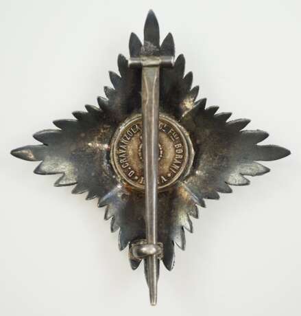 Italien: Ritterorden des heiligen Mauritius und heiligen Lazarus, 3. Modell (1868-1943), Großoffiziers Stern. - photo 3