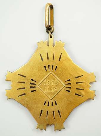 Litauen: Orden des Großfürsten Gediminas, 1. Modell (1927-1930), Großkreuz Kleinod. - фото 3