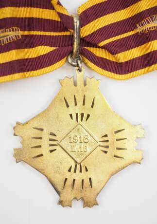 Litauen: Orden des Großfürsten Gediminas, 1. Modell (1927-1930), Komtur Kreuz. - photo 4