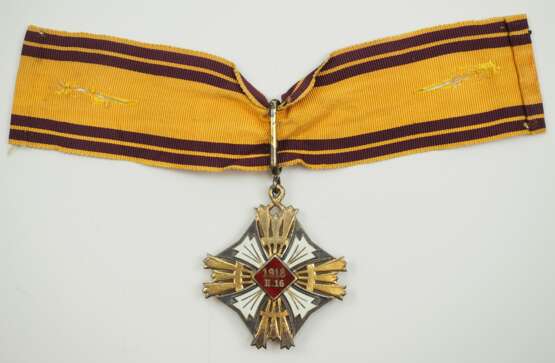 Litauen: Orden des Großfürsten Gediminas, 2. Modell (1930-1940), Komtur Kreuz. - фото 4