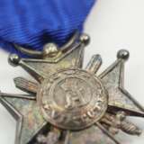 Luxemburg: Herzoglich Nassauischer Militär- und Zivilverdienstorden Adolphs von Nassau, Verdienstkreuz in Silber mit Schwertern. - Foto 2