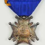 Luxemburg: Herzoglich Nassauischer Militär- und Zivilverdienstorden Adolphs von Nassau, Verdienstkreuz in Silber mit Schwertern. - Foto 3